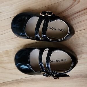 Toddler black dress shoes